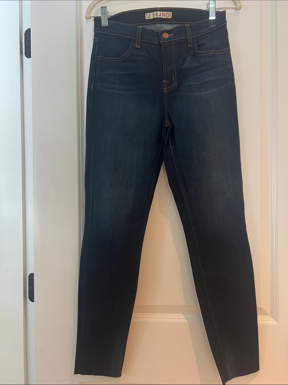 J Brand Dark Indigo Skinny Jeans
